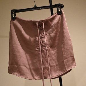 Mini Skirt // Light Pink - Small - Forever21 - Never Worn